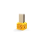Säulenschutz A-SAFE Flexishield Column Guard – gelb, H. 600 mm, 250×250 mm