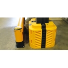 Säulenschutz A-SAFE Flexishield Column Guard – gelb, H. 600 mm, 250×250 mm