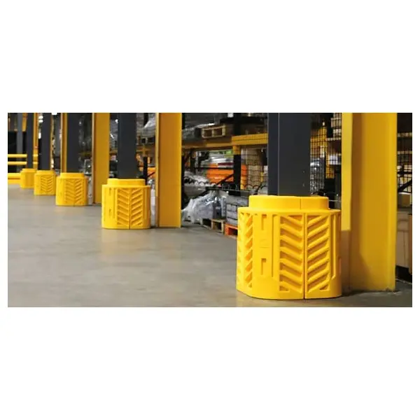 Säulenschutz A-SAFE Flexishield Column Guard – gelb, h.600 mm, 300×300 mm