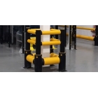 Säulenschutz A-SAFE, iFlexRail Column Guard GroundLevel Plus – 0,8×0,8 m