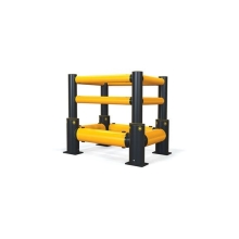 Säulenschutz A-SAFE, iFlexRail Column Guard GroundLevel Plus – 0,8×1,2 m