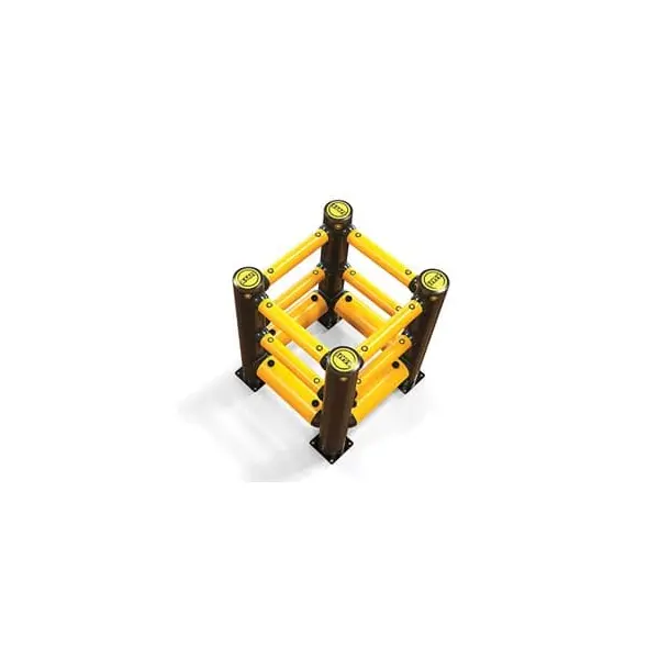 Säulenschutz A-SAFE, iFlexRail Column Guard GroundLevel Plus – 0,8×1,2 m