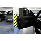 Schaumstoff-Schutzeckenprofil SoftBumpers, selbstklebend – 730×150 mm, gelb-schwarz