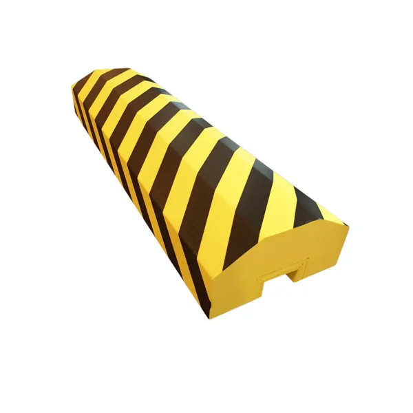 Schaumstoff-Schutzprofil für Stahlträger, selbstklebend – 1000×150×300mm, gelb-schwarz