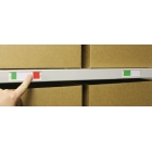 Schiebebestandsindikatorr, selbstklebend – 50er-Pack