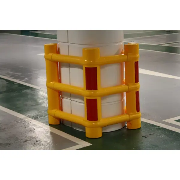 Schutz für Beton– und Stahlsäulen CPU700 – PE, gelb