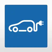 Selbstklebende Antirutsch-Straßenmarkierung, Ladestation 2 – PVC, blau, 800×800 mm