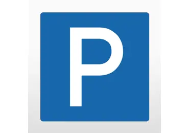 Selbstklebende Antirutsch-Straßenmarkierung – PVC, Parkplatz, blau