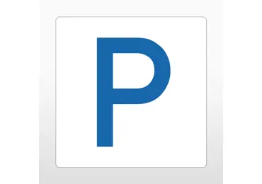 Selbstklebende Antirutsch-Straßenmarkierung – PVC, Parkplatz, weiß
