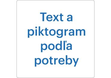 Selbstklebende Antirutsch-Straßenmarkierung – PVC, Text und Piktogramm nach Bedarf, weiß