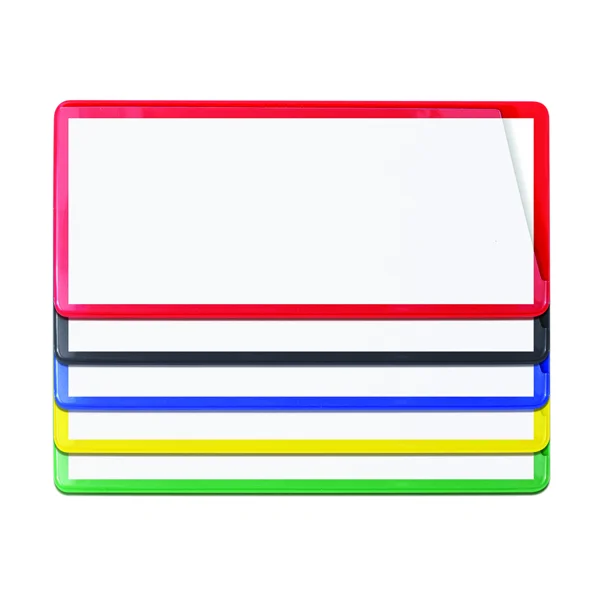 Selbstklebende Etikettentaschen – gelb, 60×140 mm, 100er-Pack