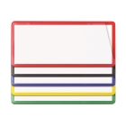 Selbstklebende Etikettentaschen – schwarz, 60×100 mm, 100er-Pack