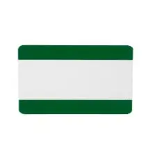 Selbstklebende Kennzeichnungstaschen WT-5118, 1/2 A4 geschlossen – PVC, grün, 323×187 mm, 10er-Pack