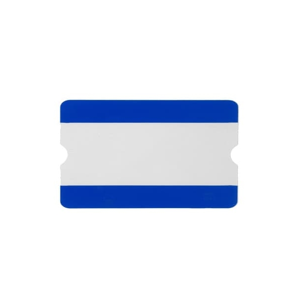 Selbstklebende Kennzeichnungstaschen WT-5118, 1/2 A4 offen – PVC, blau, 303×187 mm, 10er-Pack