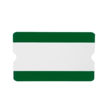 Selbstklebende Kennzeichnungstaschen WT-5118, 1/2 A4 offen – PVC, grün, 303×187 mm, 10er-Pack
