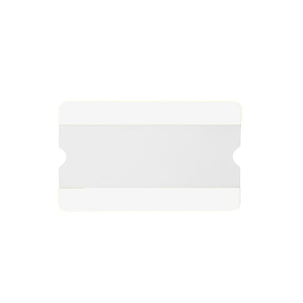 Selbstklebende Kennzeichnungstaschen WT-5118, 1/2 A4 offen – PVC, weiß, 303×187 mm, 10er-Pack