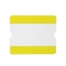 Selbstklebende Kennzeichnungstaschen WT-5118, A5 offen – PVC, gelb, 216×231 mm, 10er-Pack