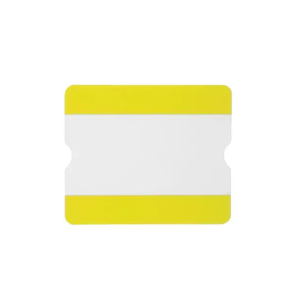 Selbstklebende Kennzeichnungstaschen WT-5118, A5 offen – PVC, gelb, 216×231 mm, 10er-Pack