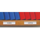 Selbstklebende Leiste, Etikettenhalter, Typ C – 50 mm × 1 m, 10er-Pack