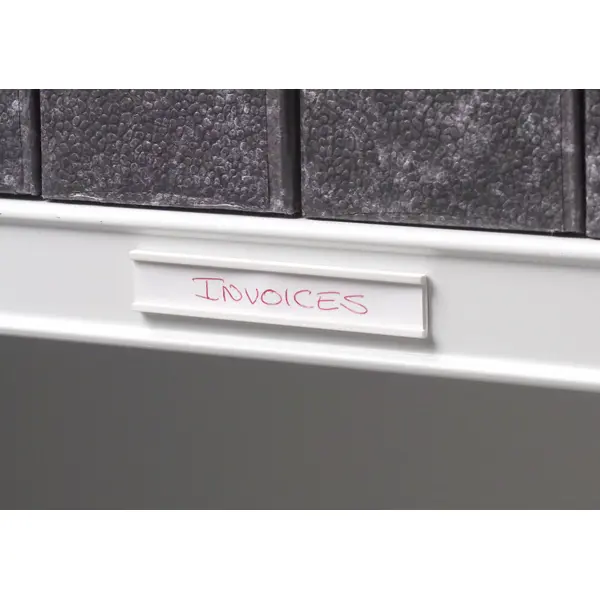 Selbstklebende Leiste, Etikettenhalter, Typ C – 50 mm × 1 m, 10er-Pack