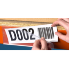 Selbstklebende Leiste, Etikettenhalter, Typ V – 25 mm × 1 m, 10er-Pack