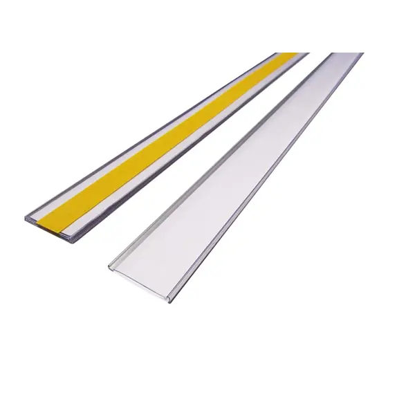 Selbstklebende Leiste, Etikettenhalter, Typ V – 25 mm × 1 m, 10er-Pack