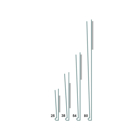 Selbstklebende Leiste, Etikettenhalter, Typ V – 80 mm × 1 m, 10er-Pack