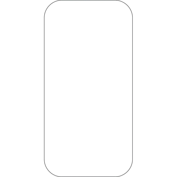 Selbstklebende Palettenplatzmarkierung WT-5210, Form ''Rechteck'' – Polyester, weiß, 100×50 mm, 25er-Pack