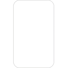 Selbstklebende Palettenplatzmarkierung WT-5610, Form 