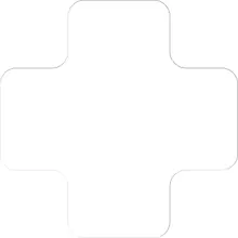 Selbstklebende Palettenplatzmarkierung WT-5610, Form 