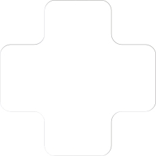 Selbstklebende Palettenplatzmarkierung WT-7110, Form 