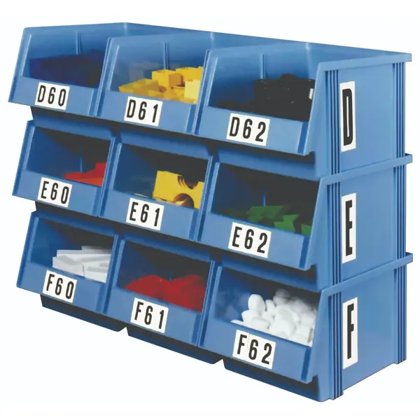 Selbstklebende Pfeile – weißer Hintergrund, 6 Zeichen auf Karte