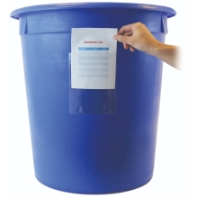 Selbstklebende Verpackungen für Dokumentation und Etiketten – 219×158 mm, A5 vertikal, 50er-Pack