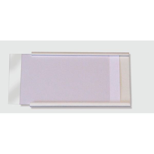 Selbstklebender Etikettenhalter, Typ C – 50×80 mm, 100er-Pack
