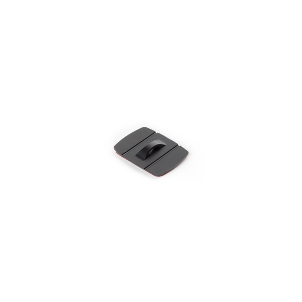 Selbstklebender Ring NLG D Ring zur Befestigung von Elektronik mit Tragfähigkeit 1 kg – Kunststoff, schwarz, 30×20 mm