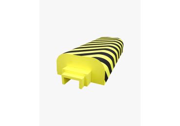 Selbstklebendes Schutzprofil aus Schaumstoff für Stahlträger–1000×400×200mm, gelb-schwarz Selbstklebendes Schutzprofil aus Schaumstoff für Stahlträger–1000×400×200mm, gelb-schwarz