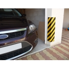 Selbstklebendes Warnschutzeckenprofil SoftBumpers aus Schaumstoff – 730×150 mm, rot-weiß