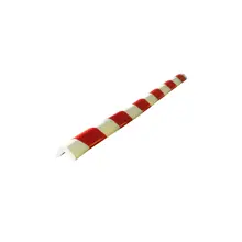 Selbstklebendes Warnschutzeckenprofil SoftBumpers aus Schaumstoff – 750×30 mm, rot-weiß