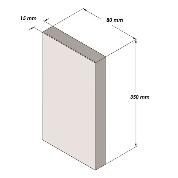 Selbstklebendes Warnschutzprofil SoftBumpers aus Schaumstoff – 350×80 mm, gelb-schwarz