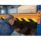 Selbstklebendes Warnschutzprofil SoftBumpers aus Schaumstoff – 750×60 mm, gelb-schwarz