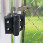 Selbstschließende Scharniere für Schutztüren für Rohre 6/4" – schwarz, Polymer, 48,3 mm, Paar