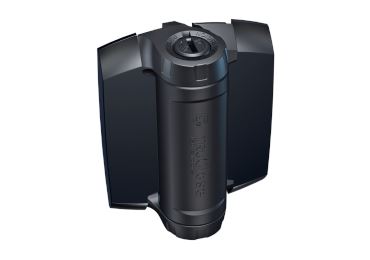 Selbstschließende Scharniere für schwere Tore – schwarz, Metall, 9-25 mm / 70 kg, Paar