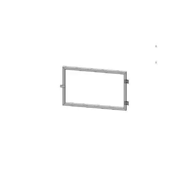 Selbstschließendes Tor für Aluminiumgeländer VarioRail ALU Stabil 24