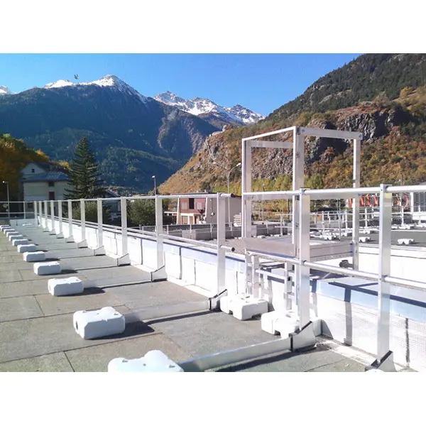 Selbstschließendes Tor für Aluminiumgeländer VarioRail ALU Stabil 24