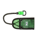 Senderetui mit 1 kg Tragfähigkeit – Nylon, grün-schwarz, 140×80×50 mm