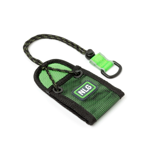 Senderetui mit 1 kg Tragfähigkeit – Nylon, grün-schwarz, 140×80×50 mm