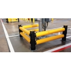 Sicherheitsabsperrung A-SAFE, iFlex Atlas Double Traffic Barrier – 0,8 m