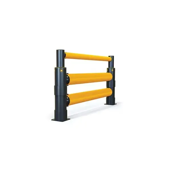 Sicherheitsabsperrung A-SAFE, iFlex Atlas Double Traffic Barrier Plus – 7,4 m