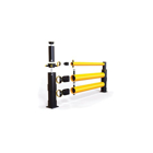 Sicherheitsabsperrung A-SAFE, iFlex Atlas Double Traffic Barrier Plus – 8,2 m