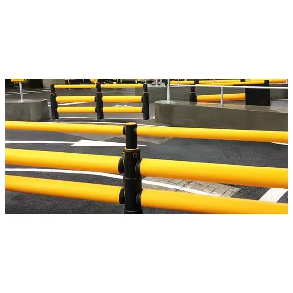Sicherheitsabsperrung A-SAFE, iFlex Atlas Double Traffic Barrier Plus – 8,2 m